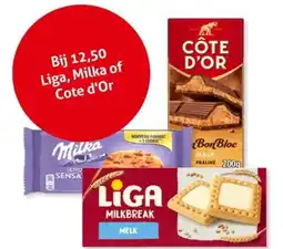 Hoogvliet Liga, Milka of Cote d'Or aanbieding