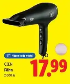 Lidl Föhn aanbieding