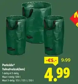 Lidl Tuinafvalzak(ken) aanbieding