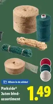 Lidl Parkside® Juten bind- assortiment aanbieding