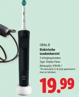 Lidl Elektrische tandenborstel aanbieding