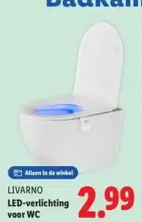 Lidl LED-verlichting voor WC aanbieding