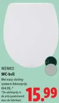 Lidl WC-bril aanbieding