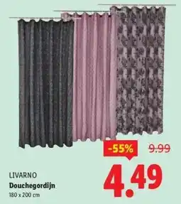 Lidl Douchegordijn aanbieding