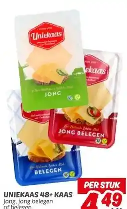 Dekamarkt UNIEKAAS 48+ KAAS aanbieding