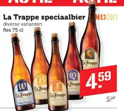 Coop La Trappe speciaalbier aanbieding