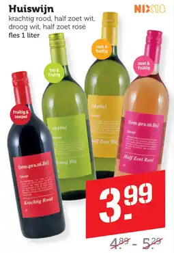 Coop Huiswijn aanbieding