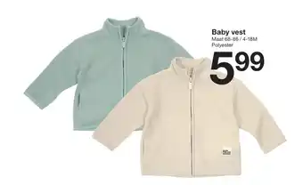 Zeeman Baby vest aanbieding
