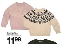 Zeeman Kinder pullover aanbieding