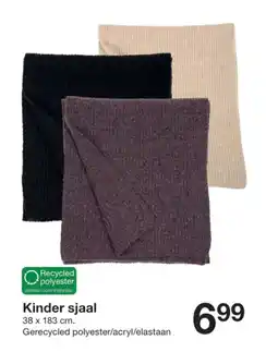 Zeeman Kinder sjaal aanbieding