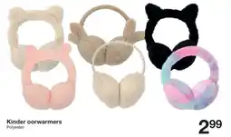 Zeeman Kinder oorwarmers Polyester aanbieding