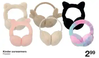 Zeeman Kinder oorwarmers Polyester aanbieding