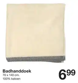 Zeeman Badhanddoek aanbieding