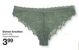 Zeeman Dames brazilian aanbieding