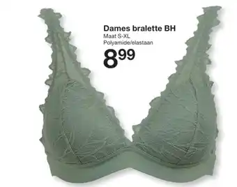 Zeeman Dames bralette BH aanbieding