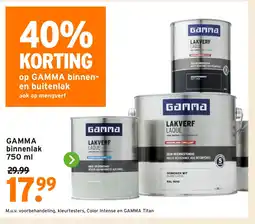GAMMA GAMMA binnenlak aanbieding
