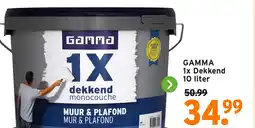 GAMMA Ganna 1X dekkend aanbieding