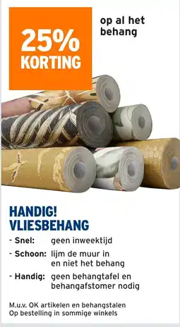 GAMMA Op al het behang aanbieding
