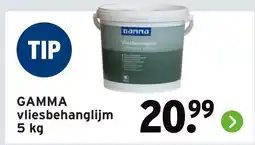 GAMMA Gamma vliesbehanglijm aanbieding