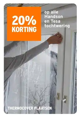 GAMMA Op alle handson en tesa tochtwering aanbieding