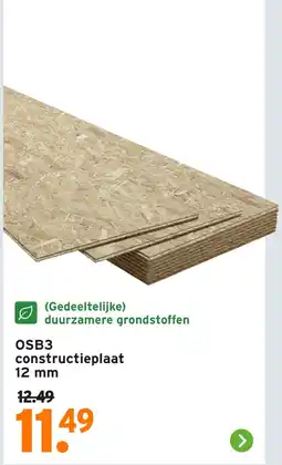 GAMMA OSB3 constructieplaat aanbieding