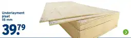 GAMMA Underlayment plaat 18 mm aanbieding