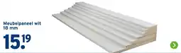 GAMMA Meubelpaneel wit aanbieding