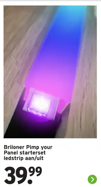 GAMMA Briloner Pimp your Panel starterset ledstrip aan/uit aanbieding