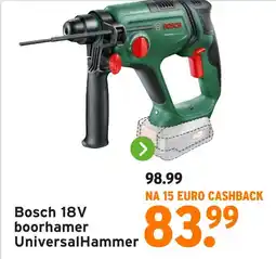 GAMMA Bosch 18V boorhamer Universal Hammer aanbieding