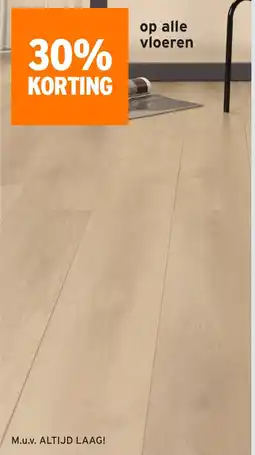 GAMMA Op alle vloeren aanbieding