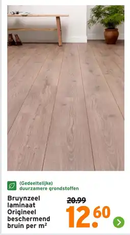 GAMMA Bruynzeel laminaat Origineel beschermend bruin aanbieding