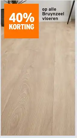 GAMMA Op alle bruynzeel vloeren aanbieding