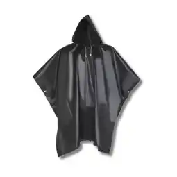 ANWB Shobaly Premium Regenponcho Zwart-One Size-Stretch Zwart aanbieding