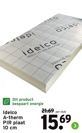 GAMMA Idelco A therm PIR plaat aanbieding
