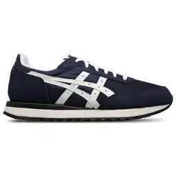 Foot Locker Asics Tiger Runner Ii Sneakers Heren - Blauw - Maat 42.5 - Leer aanbieding
