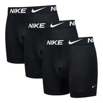 Foot Locker Nike Boxer Brief 3 Pack Ondergoed Unisex - Zwart - Maat M aanbieding