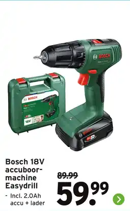 GAMMA Bosch 18V accuboor machine Easydrill aanbieding
