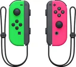 Coolblue Nintendo Switch Joy-Con set Splatoon Groen / Roze aanbieding