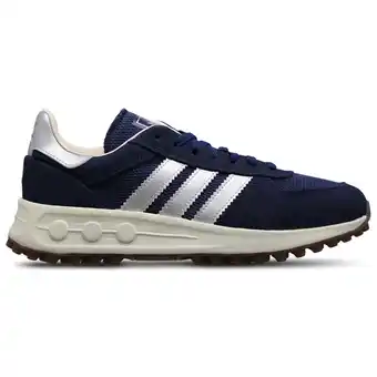 Foot Locker Adidas LA Trainer Sneakers Heren - Blauw - Maat 42 - Mesh/Synthetisch aanbieding
