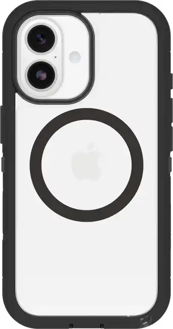 Coolblue Otterbox Defender Pro XT iPhone 17 Back Cover met MagSafe Magneet Transparant Zwarte Rand aanbieding