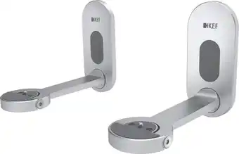 Coolblue KEF B1 Muurbeugel Zilver per paar aanbieding