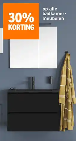 GAMMA Op alle badkamer meubelen aanbieding
