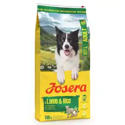 Zooplus 12,5kg Josera lam&rijst droogvoer voor honden aanbieding