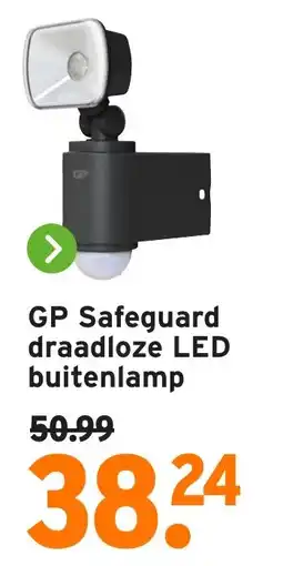 GAMMA GP Safeguard draadloze LED buitenlamp aanbieding