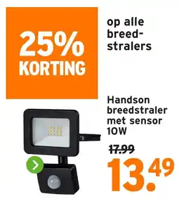 GAMMA Op alle breed stralers aanbieding