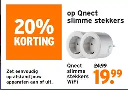 GAMMA Qnect slimme stekkers WiFi aanbieding