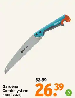 GAMMA Gardena Combisystem snoeizaag aanbieding