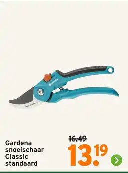GAMMA Gardena snoeischaar Classic standaard aanbieding