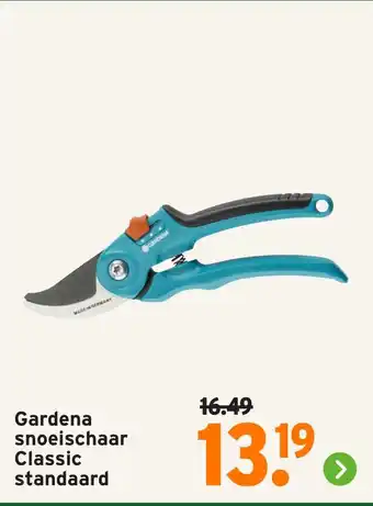 GAMMA Gardena snoeischaar Classic standaard aanbieding