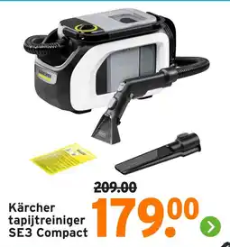 GAMMA Kärcher tapijtreiniger SE3 Compact aanbieding